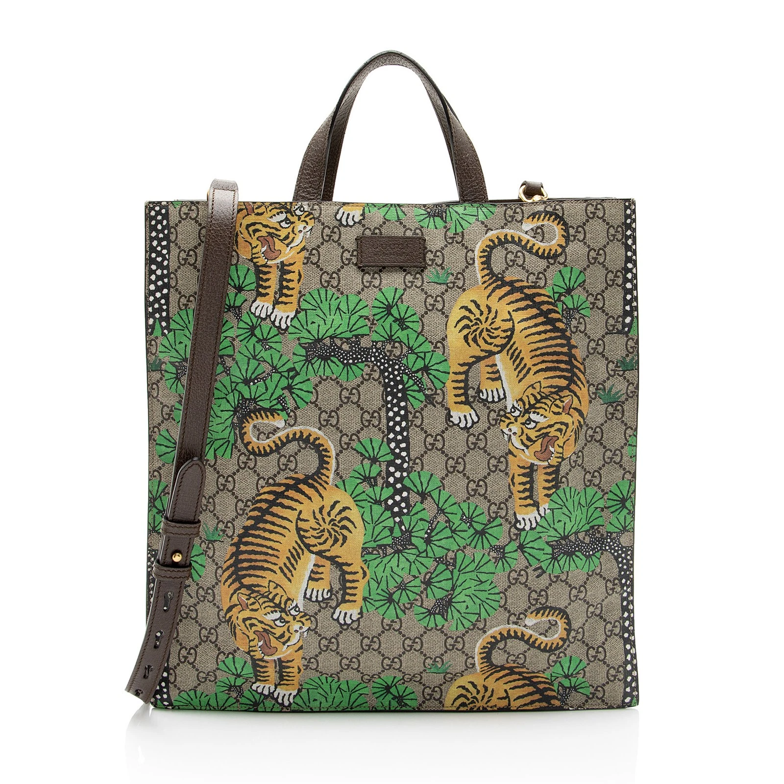 Sac fourre tout Gucci GG Supreme Bengal Tiger