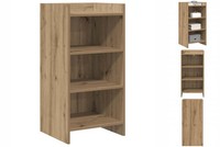 Regal Artisan-Eiche 40X36X80 Cm Holzwerkstoff