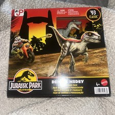 Jurassic Park Dennis Nedry Track  Chase Pack Play Set Mattel 93 Classic New