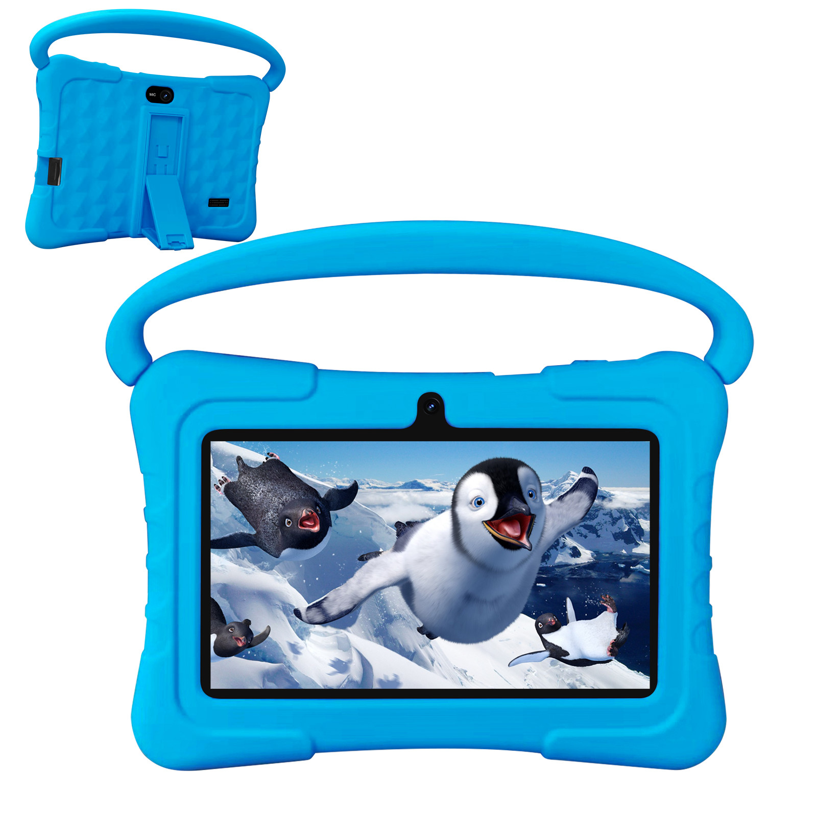 7 Inch Handheld Blue