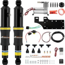 Maxpeedingrods Rear Adjustable Air Ride Suspension Compressor Kit 1994-2025