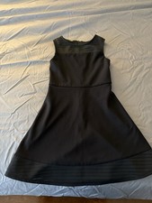 Moon Stars Little Girls Black Dress Size 7 Formal