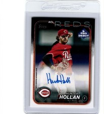 2024 Topps Pro Debut AUTOGRAPH #60 HUNTER HOLLAN Reds ARKANSAS Razorbacks