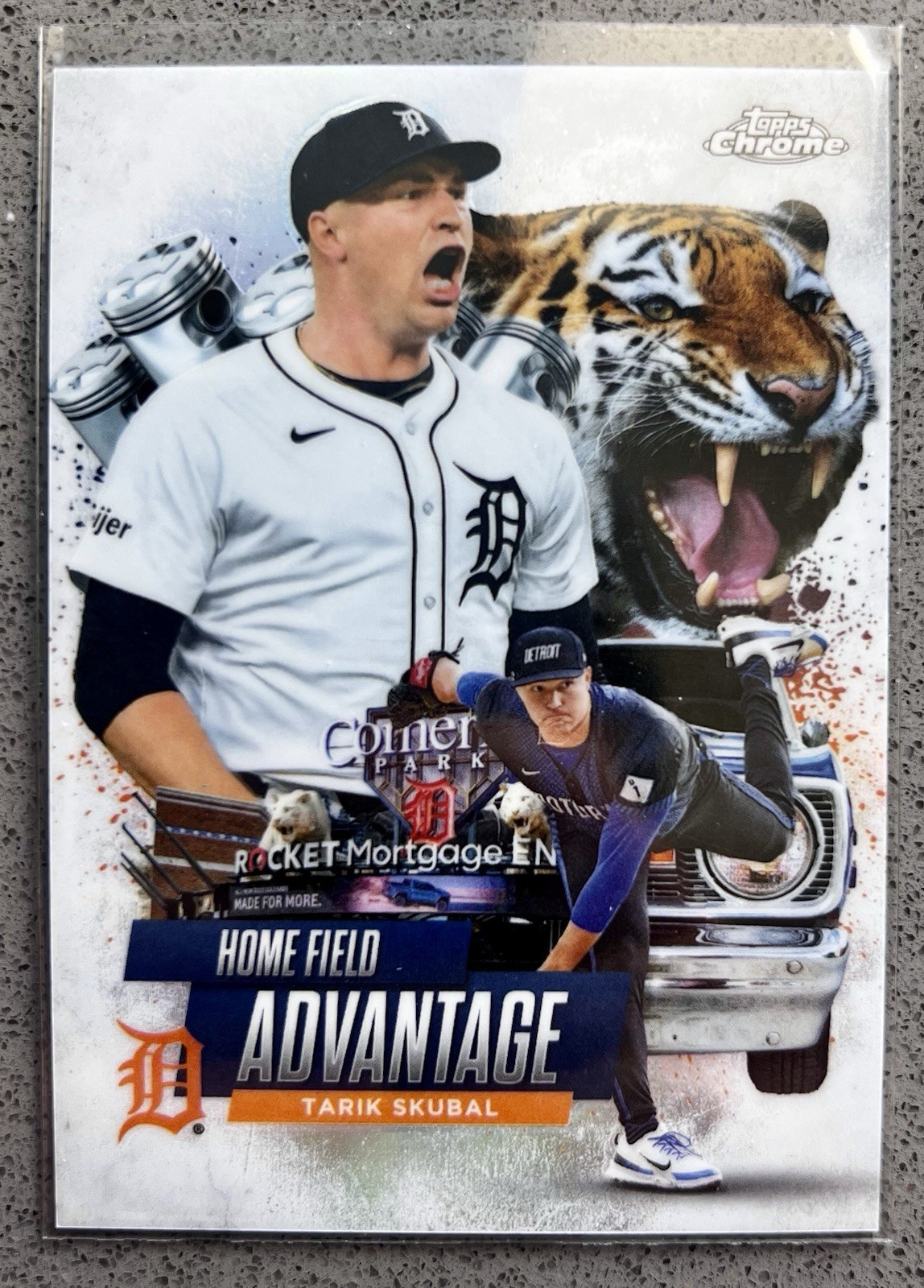 2025 Topps Chrome Update HOME FIELD ADVANTAGE Tarik Skubal #HA-46 Tigers