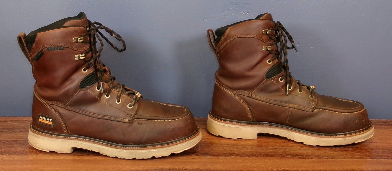 S Ariat Rebar Lift 8" Waterproof Composite Toe Work Boot 10 