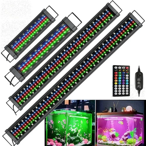 RGB LED aquarium lighting cover lamp adjustable surface-mounted light light