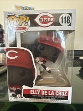 Elly De La Cruz#118 Cincinnati Reds MLB Funko Pop! Baseball Figure Damaged Box 2
