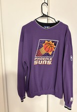 PHOENIX SUNS STARTER PURPLE SWEATSHIRT MEN SIZE XL