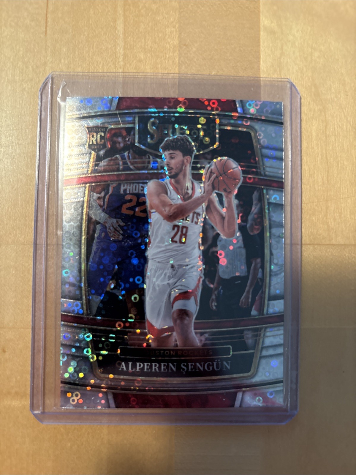 2021-22 Panini Select Alperen Sengun Rookie Disco Prizm Concourse Level