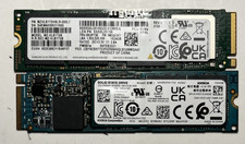 LOT OF 2 SSD 1TB Solid State Drive M.2 2280 - PCI Express NVMe | 86% & 98%