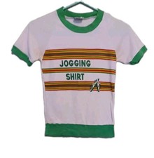 Vintage kids/girls shirt Jogging Shirt Size 12 Used As-Is