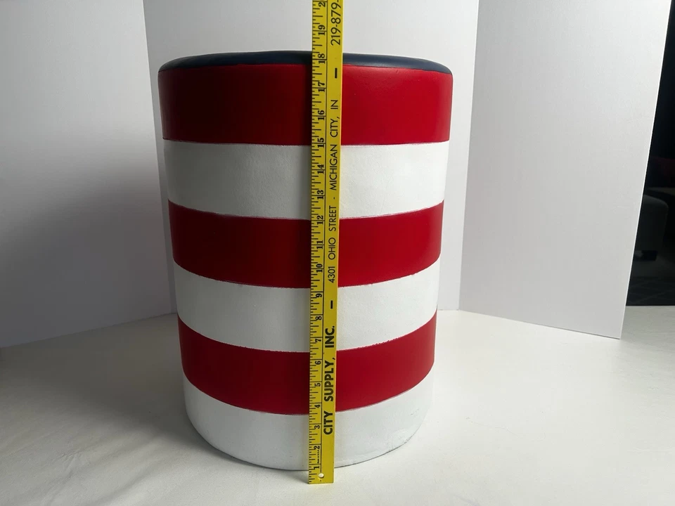 RARE!!! Viral TikTok HomeGoods Americana USA Flag Stool Side Table Room Decor - Image 4 of 4