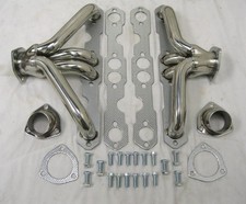 Stainless Steel Header For Small Block Chevy 1955 - 1957 V8 Tri-5 Super Short