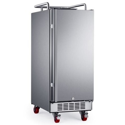 EdgeStar BR1500SSOD 15'' Built-In Outdoor Kegerator Conversion Refrigerator