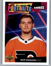 2020-21 Upper Deck UD Portraits #P93 Kirill Ustimenko (ref 150979)