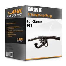Für Citroen DS4 05.2011-jetzt BRINK Anhängerkupplung abnehmbar NEU