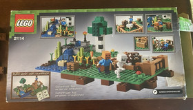 LEGO Minecraft: The Farm 21114 Used Original Box, Booklet MISSING 1 Piece