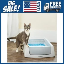 ScoopFree Classic Self-Cleaning Litter Box - No Scooping Required