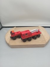 Thomas The Tank Engine Friends Wooden Railway Sodor Dept 36 FIRE TRUCK TN Read