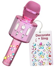 Move2Play, Karaoke Microphone  Includes Stickers  Bluetooth  Birthday Gift...