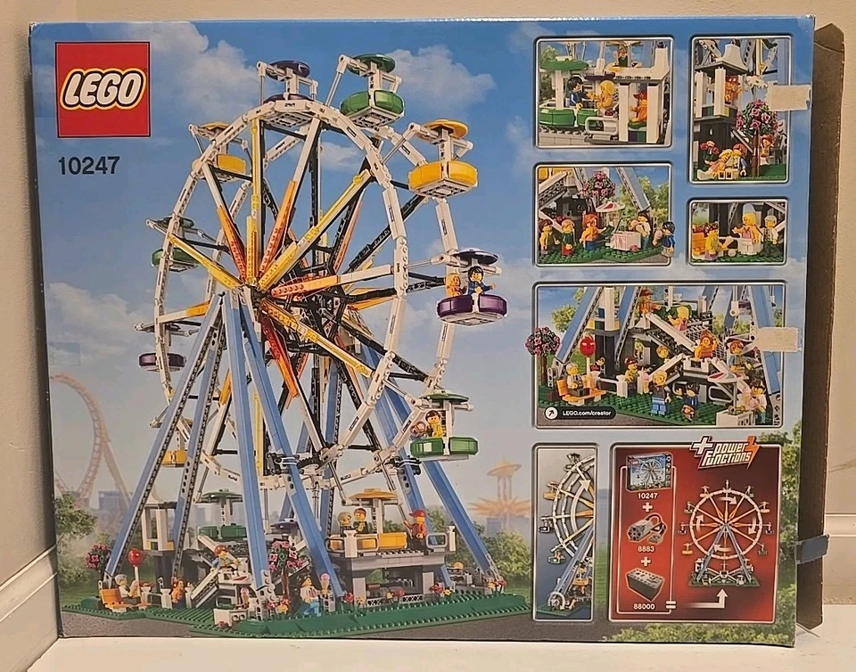 LEGO CREATOR Ferris Wheel 10247 New Open Box With Sealed Bags - Image 2 of 4
