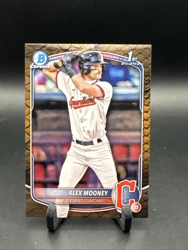 2025 Bowman - Chrome Prospects Alex Mooney #BCP-149 Reptilian Refractor (RC)