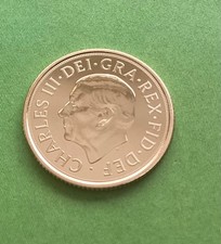 King Charles III 2025 Full Sovereign 22ct Gold Bullion Coin. Mint Condition.