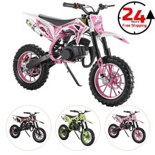 50cc Gas Dirt Bikes for Kids Girl Boy 2-Stroke Off Road Motocross Race Bike Moto