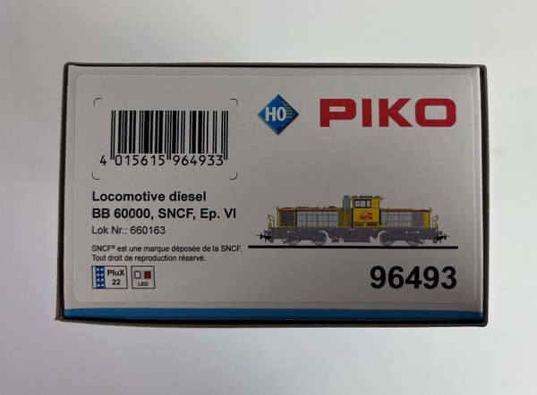 Piko 96493 H0 Dc Diesellok Bb 60000 Sncf Ep. Vi-image