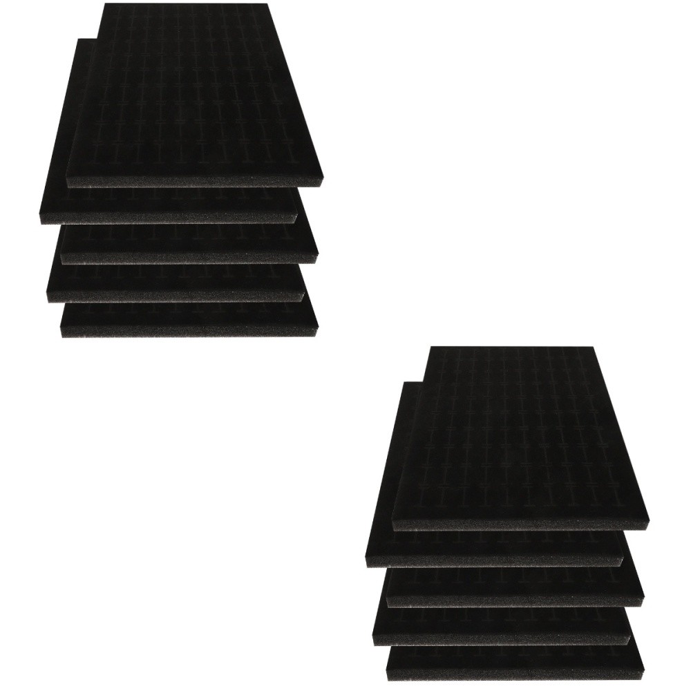 2-Piece Earring Storage Box with Child Insert and Jewelry Pads