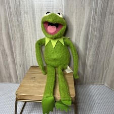 Vintage Kermit The Frog Fisher Price Stuffed Plush Toy 857 1981 Jim Henson 14"