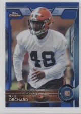 2015 Topps Chrome Rookies Blue Refractor 12/199 Nate Orchard #164 1u0