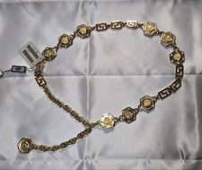 Gianni Versace Medusa Chain Belt - Gold Used