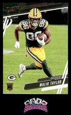 2020 Panini Chronicles #304 Malik Taylor Prestige Rookies Update