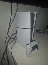 Sony PlayStation PS5 Slim 1TB White Video Game Console