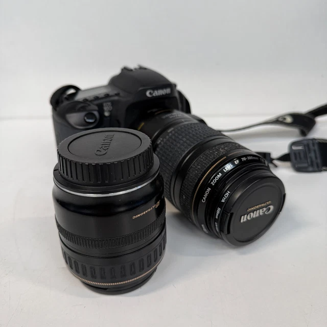 Canon EOS 10D DSLR 70-300mm OIS Lens & 28-105mm Lens + Battery & Charger