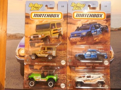 2024 Matchbox Off Road Rally LOT 4 68 Toyota Land Cruiser FJ40 COLORADO JEEP 4x4