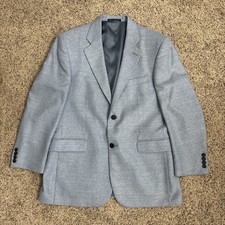 Vintage Land s End Men s Blazer Light Blue 2 Button Size 40 Made in Honduras