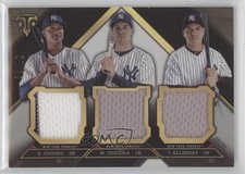 2016 Topps Triple Threads Relic Combos 27/36 Jacoby Ellsbury Mark Teixeira q3o