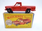 VINTAGE MATCHBOX LESNEY No.71b JEEP GLADIATOR PICK UP IN ORIGINAL BOX 1964