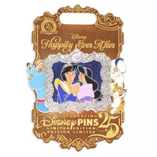 Disney Happily Ever After Collection Aladdin Slider Limited Edition 2400 Pin