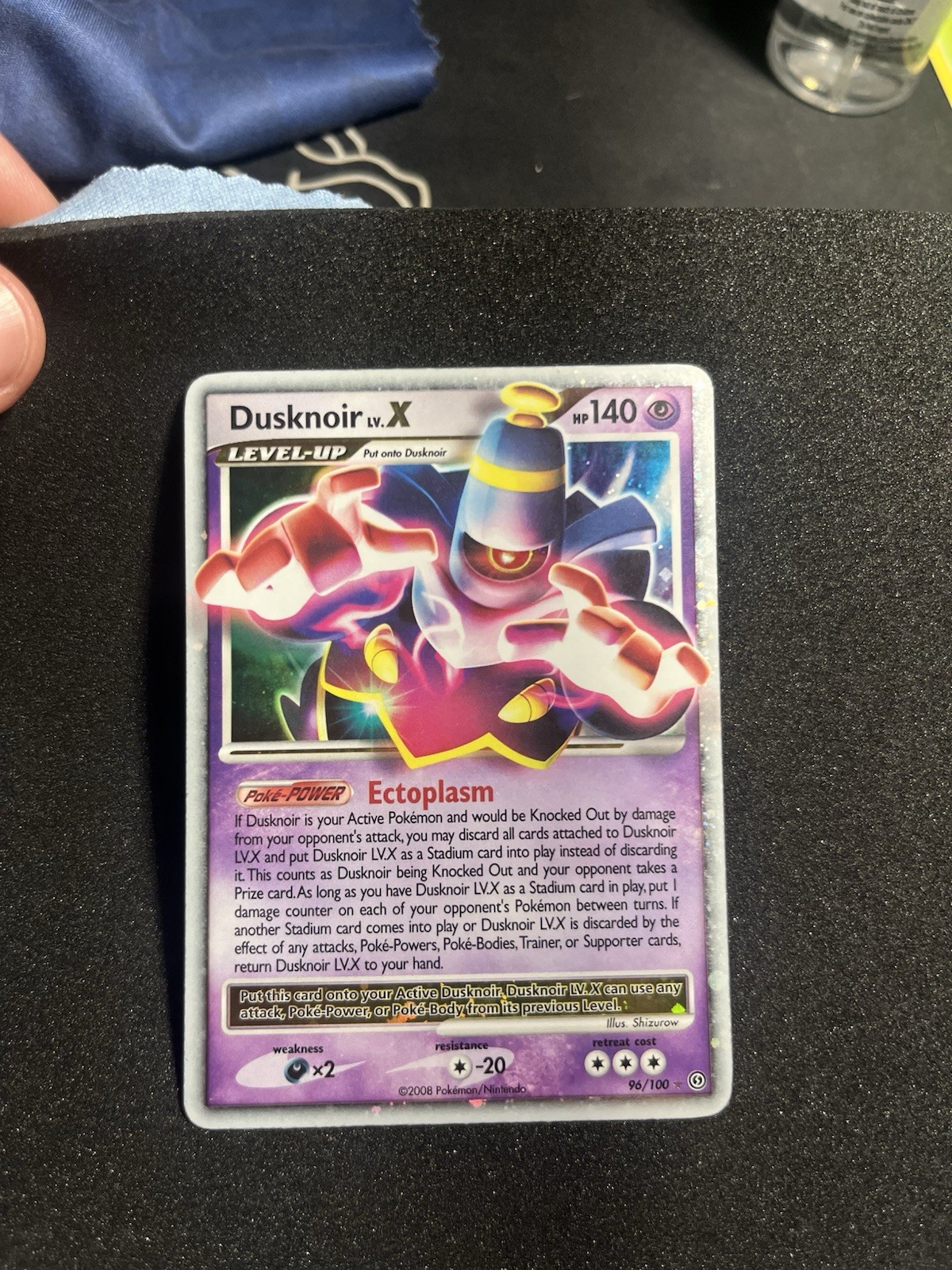 Dusknoir LV.X 96/100 Stormfront Holo - Moderately Played