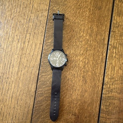 Zeno-Watch Basel Men's Chronograph Quartz Watch Leather