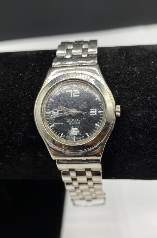 Women's Swatch Irony Swiss WR Analog Stainless Steel 25mm Watch 51.4g