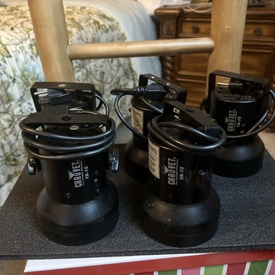 Chauvet YA-15 Stage Spot Lights 30w.  Up for sale are (5) five lights, as shown.