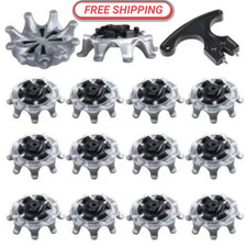 14PCS Golf Shoe Spikes Replacement Fast Twist Tri-Lok System Studs