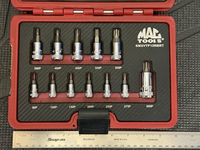 MAC Tools 12PC Advanced R.B.R.T.  Torx/Star Plus Set - SMXVTP12RBRT