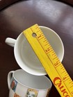 Vintage ANDY WARHOL block MARILYN MONROE set of 2 COFFEE tea CUP Mug COLLECTIBLE — photo 6