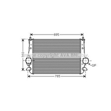 Ladeluftkühler für VW Sharan 7M8 7M9 7M6 Seat Alhambra 7V8 7V9 Ford Galaxy WGR
