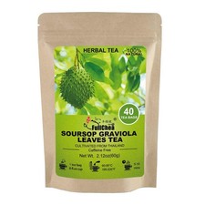 - Soursop Leaves Tea Bags, 40 Teabags - Premium Soursop Graviola Leaves - Hoj...